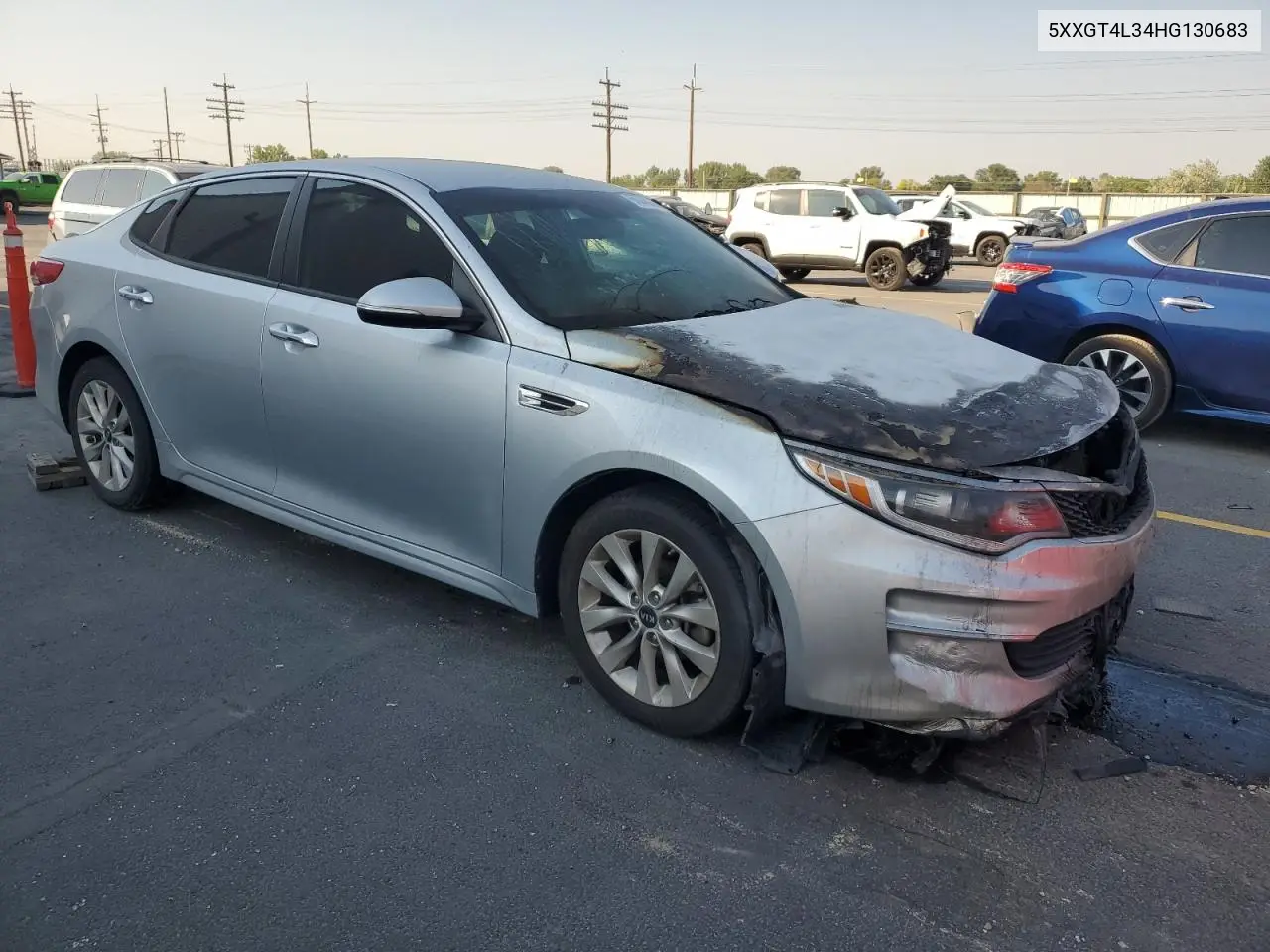 5XXGT4L34HG130683 2017 Kia Optima Lx