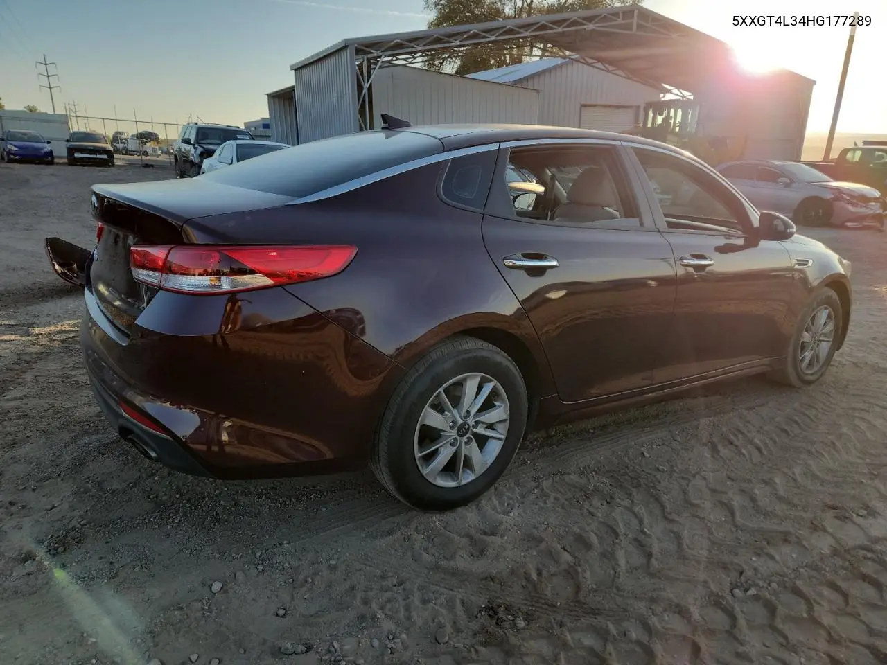 5XXGT4L34HG177289 2017 Kia Optima