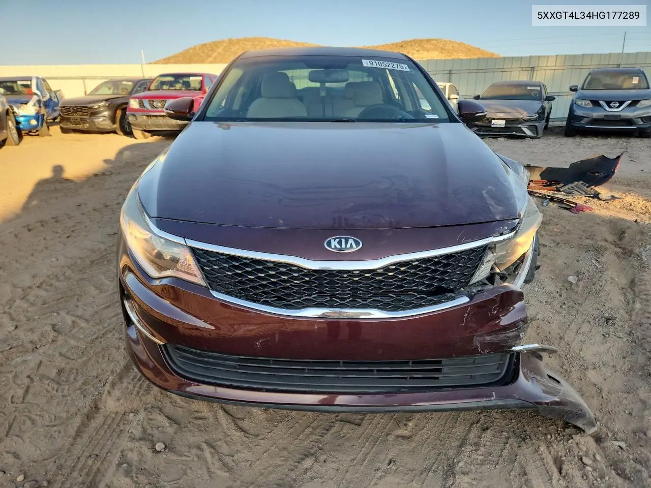 5XXGT4L34HG177289 2017 Kia Optima