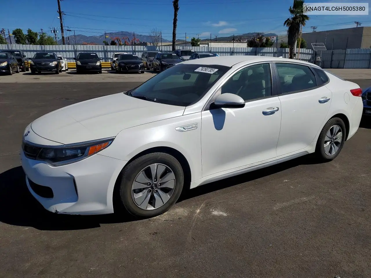KNAGT4LC6H5005380 2017 Kia Optima Hybrid Premium