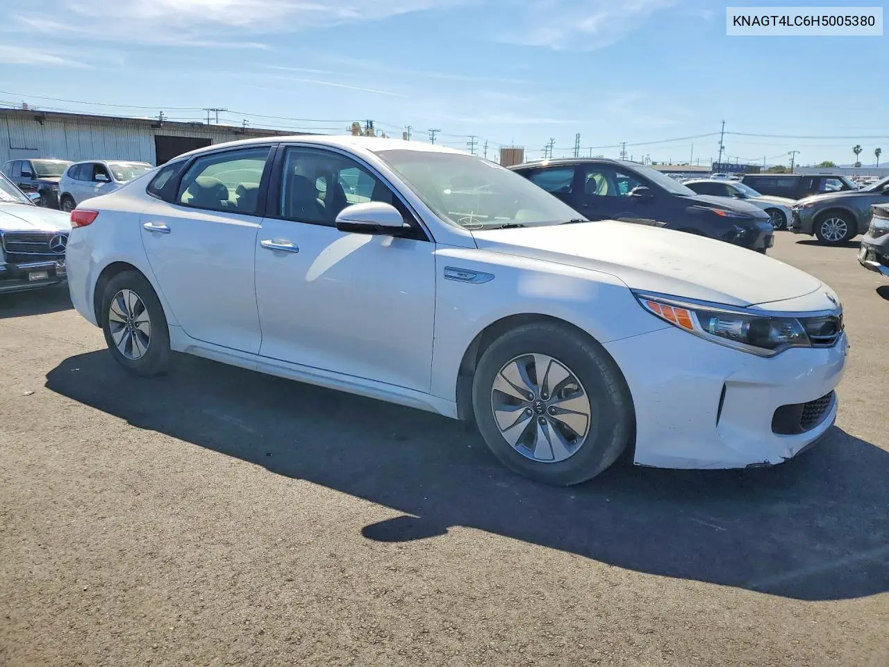 KNAGT4LC6H5005380 2017 Kia Optima Hybrid Premium