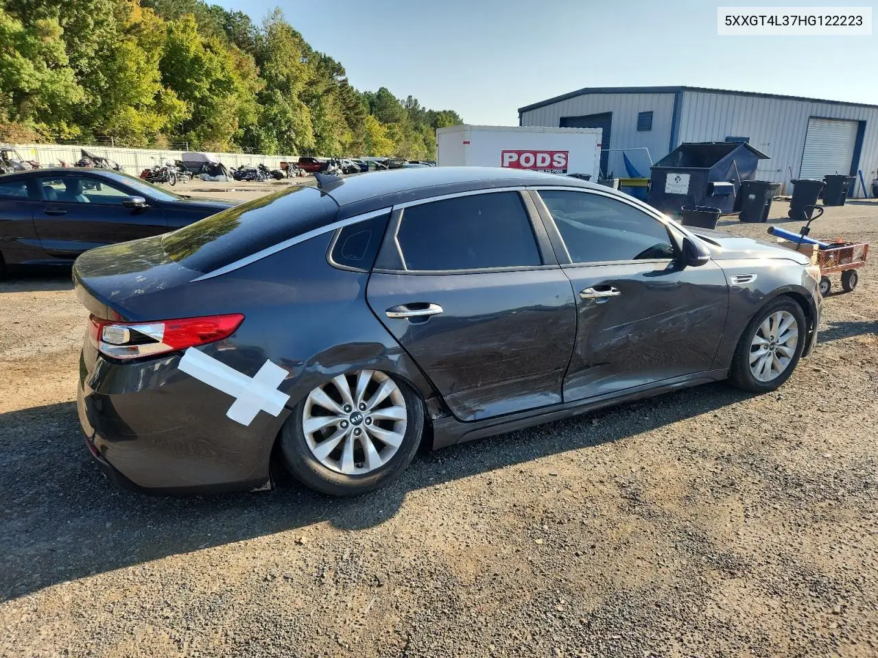 5XXGT4L37HG122223 2017 Kia Optima Lx