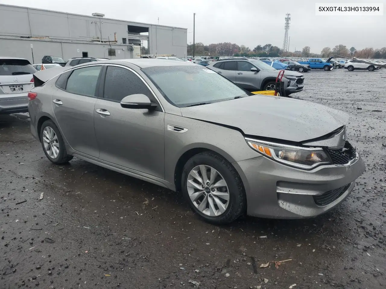 5XXGT4L33HG133994 2017 Kia Optima Lx