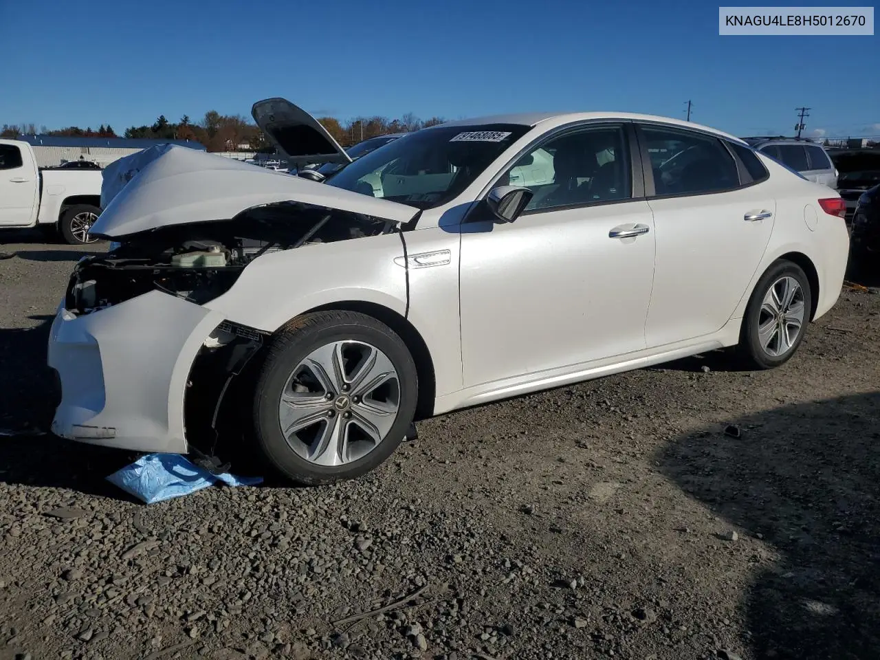 KNAGU4LE8H5012670 2017 Kia Optima Hybrid