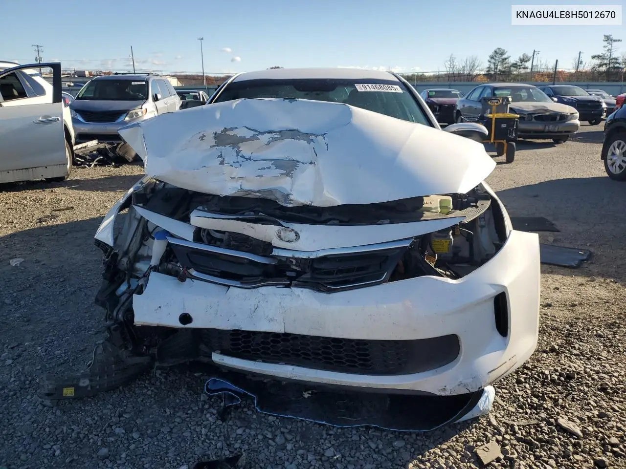 KNAGU4LE8H5012670 2017 Kia Optima Hybrid