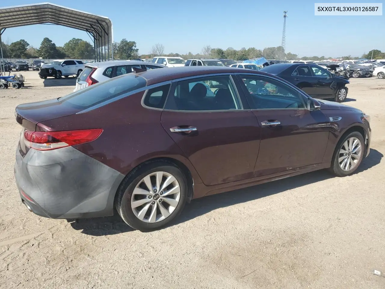 5XXGT4L3XHG126587 2017 Kia Optima Lx