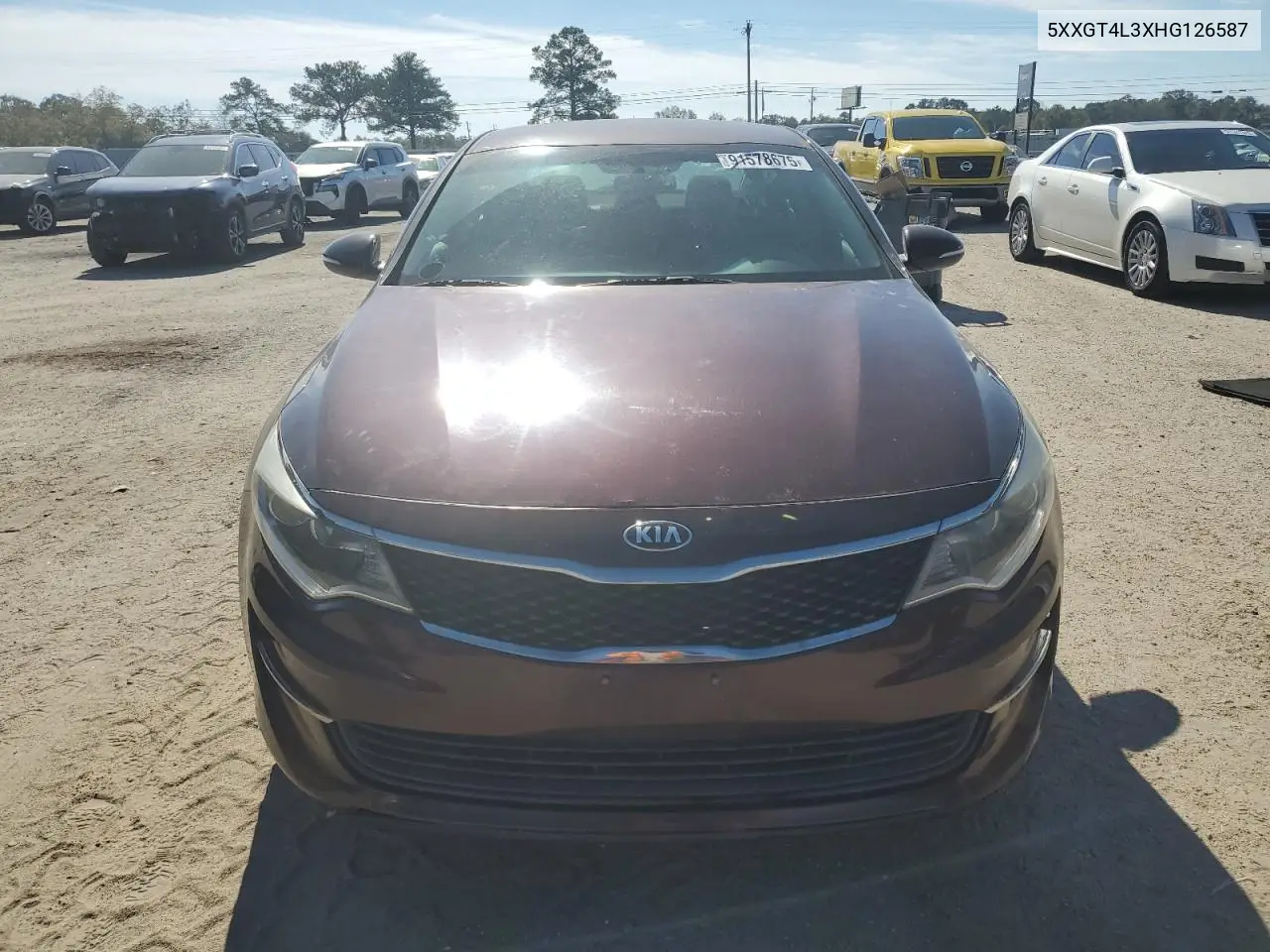 5XXGT4L3XHG126587 2017 Kia Optima Lx