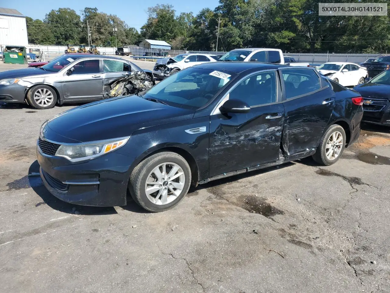 5XXGT4L30HG141521 2017 Kia Optima Lx