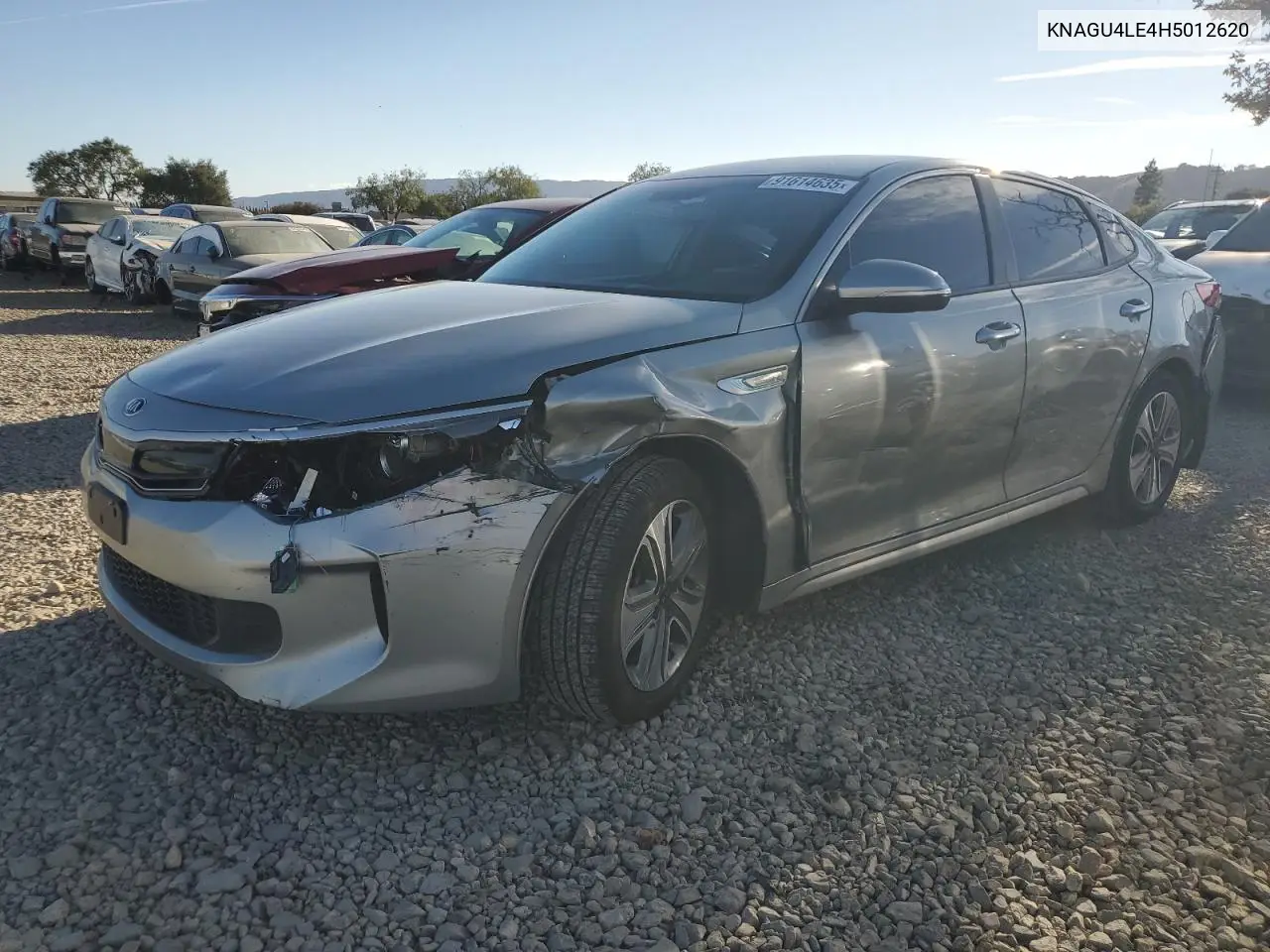 KNAGU4LE4H5012620 2017 Kia Optima Hybrid