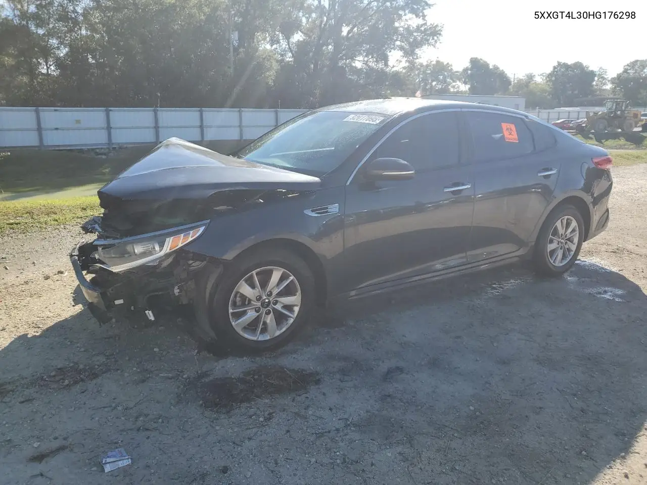 5XXGT4L30HG176298 2017 Kia Optima Lx