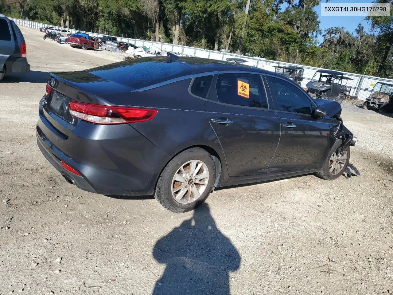5XXGT4L30HG176298 2017 Kia Optima Lx