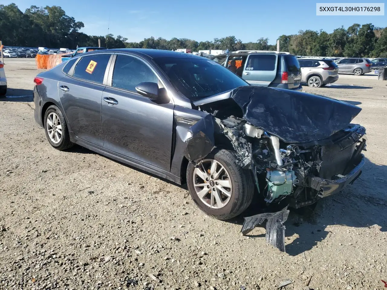 5XXGT4L30HG176298 2017 Kia Optima Lx