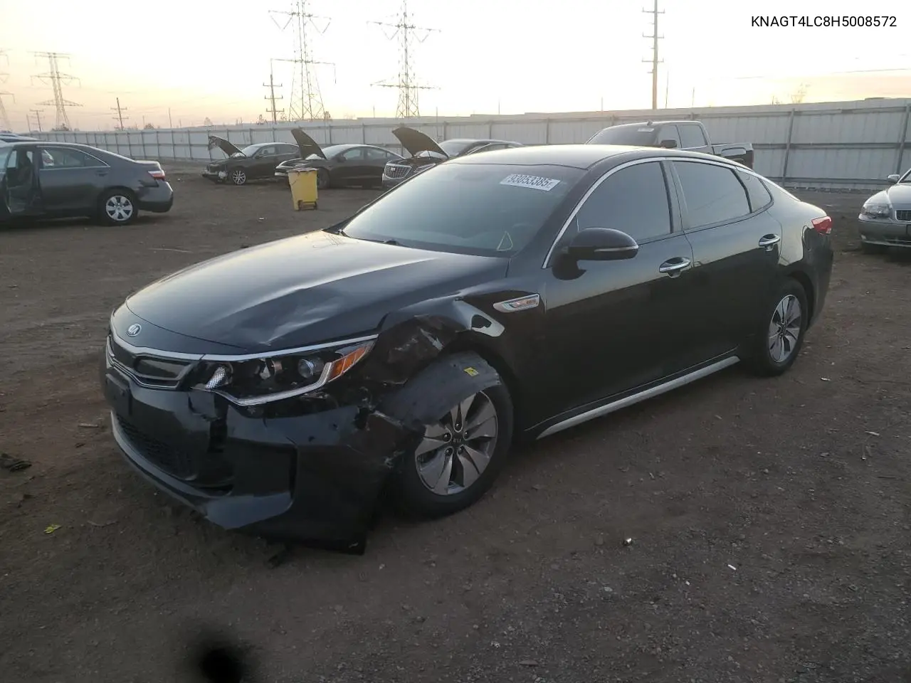 KNAGT4LC8H5008572 2017 Kia Optima Hybrid