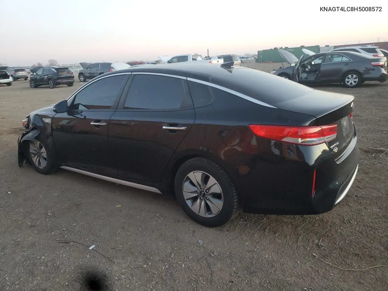 KNAGT4LC8H5008572 2017 Kia Optima Hybrid