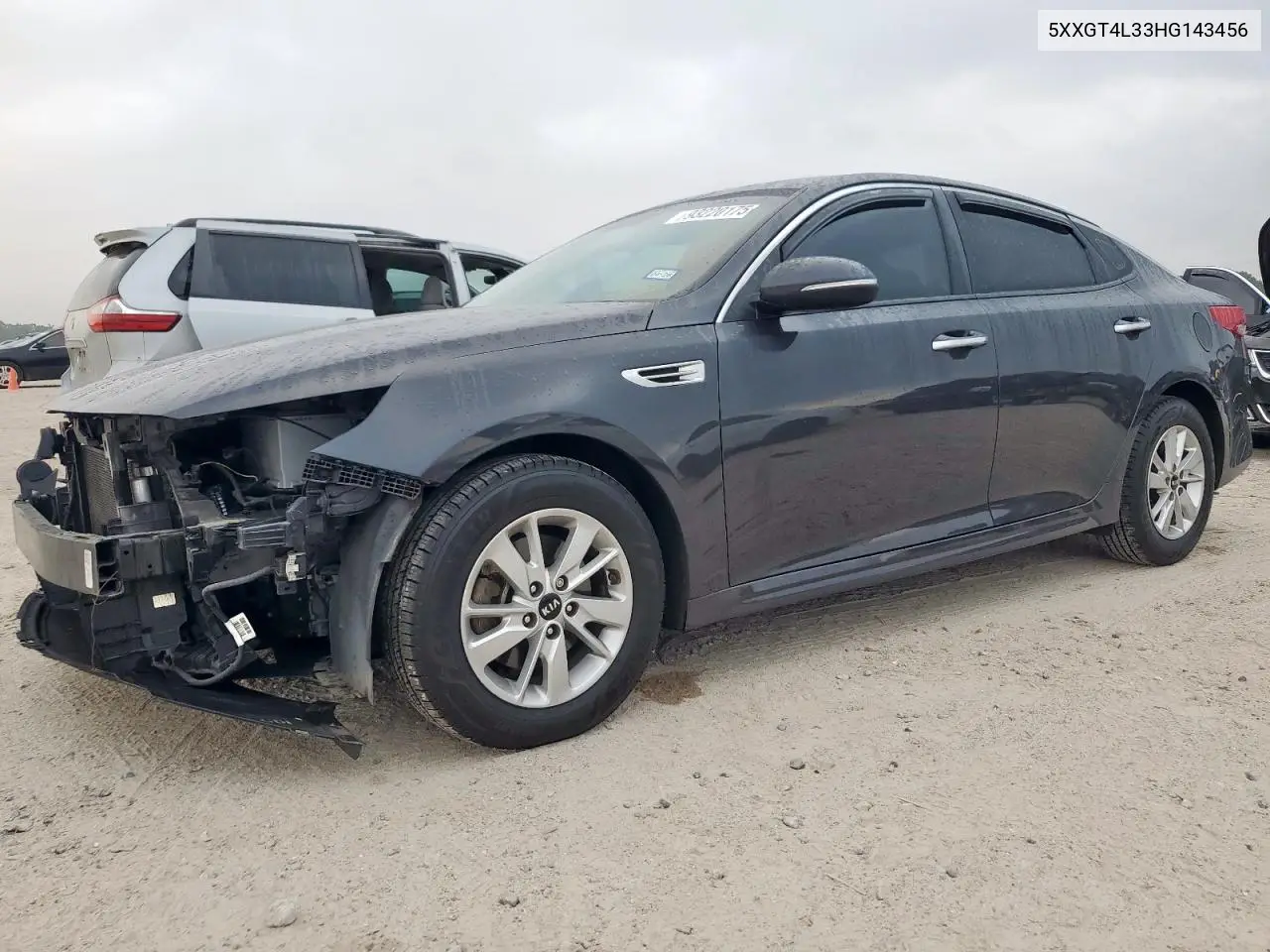 5XXGT4L33HG143456 2017 Kia Optima Lx