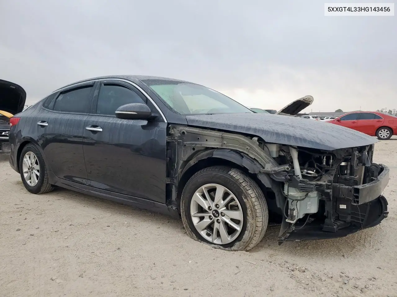5XXGT4L33HG143456 2017 Kia Optima Lx