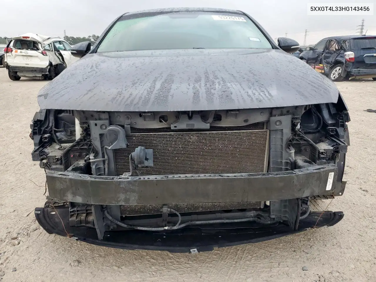 5XXGT4L33HG143456 2017 Kia Optima Lx