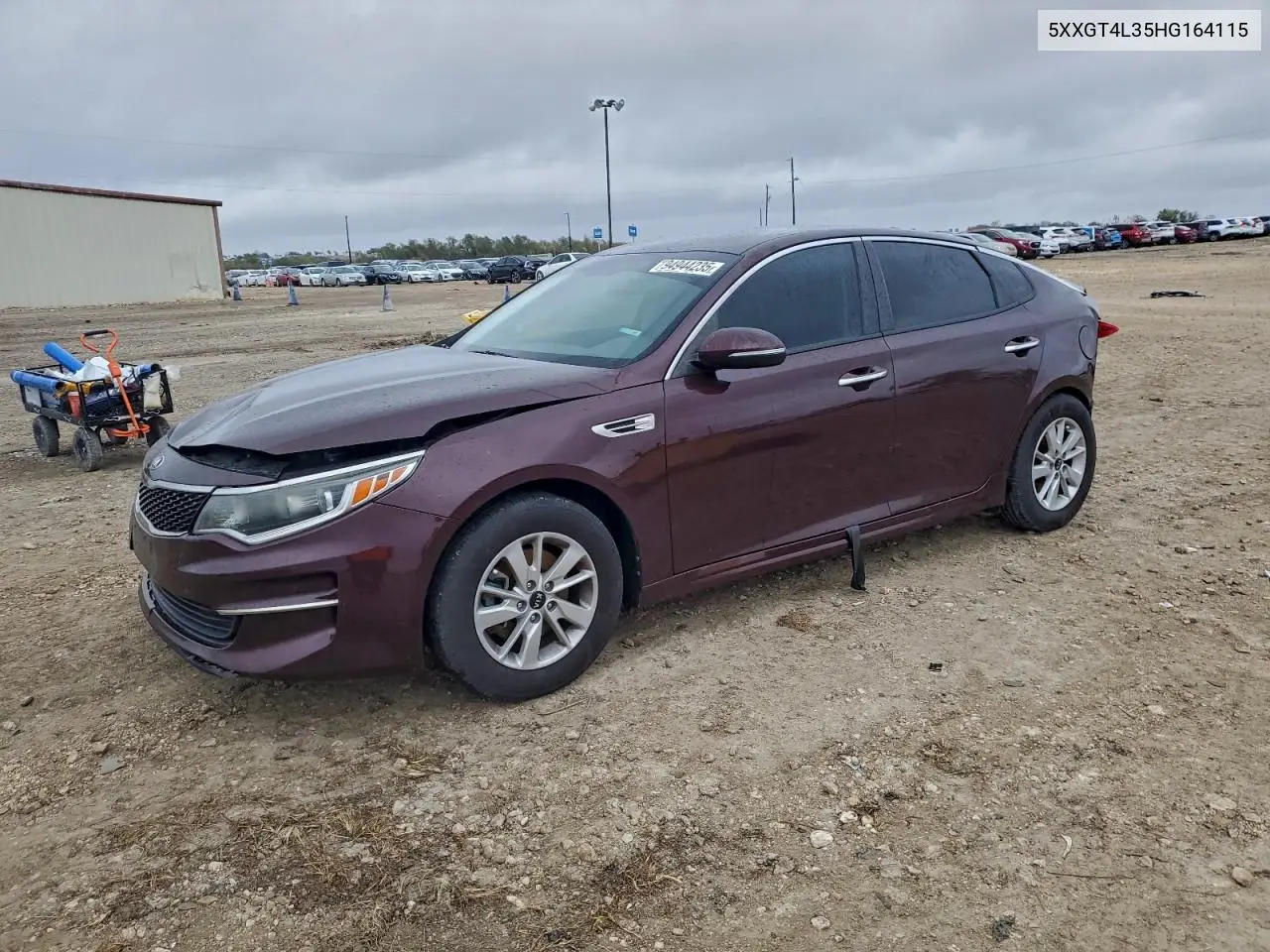 5XXGT4L35HG164115 2017 Kia Optima Lx