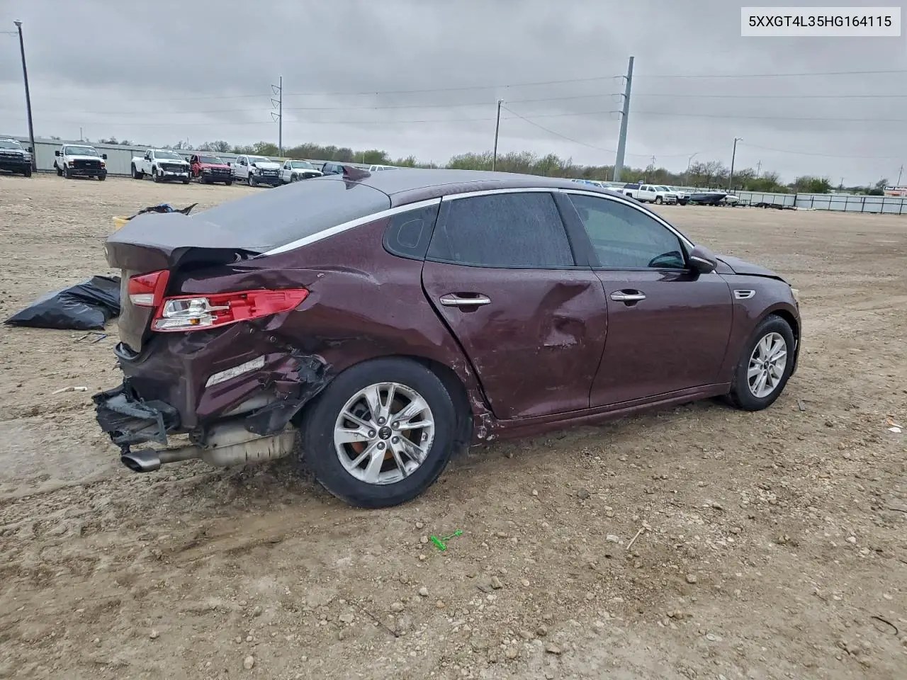 5XXGT4L35HG164115 2017 Kia Optima Lx