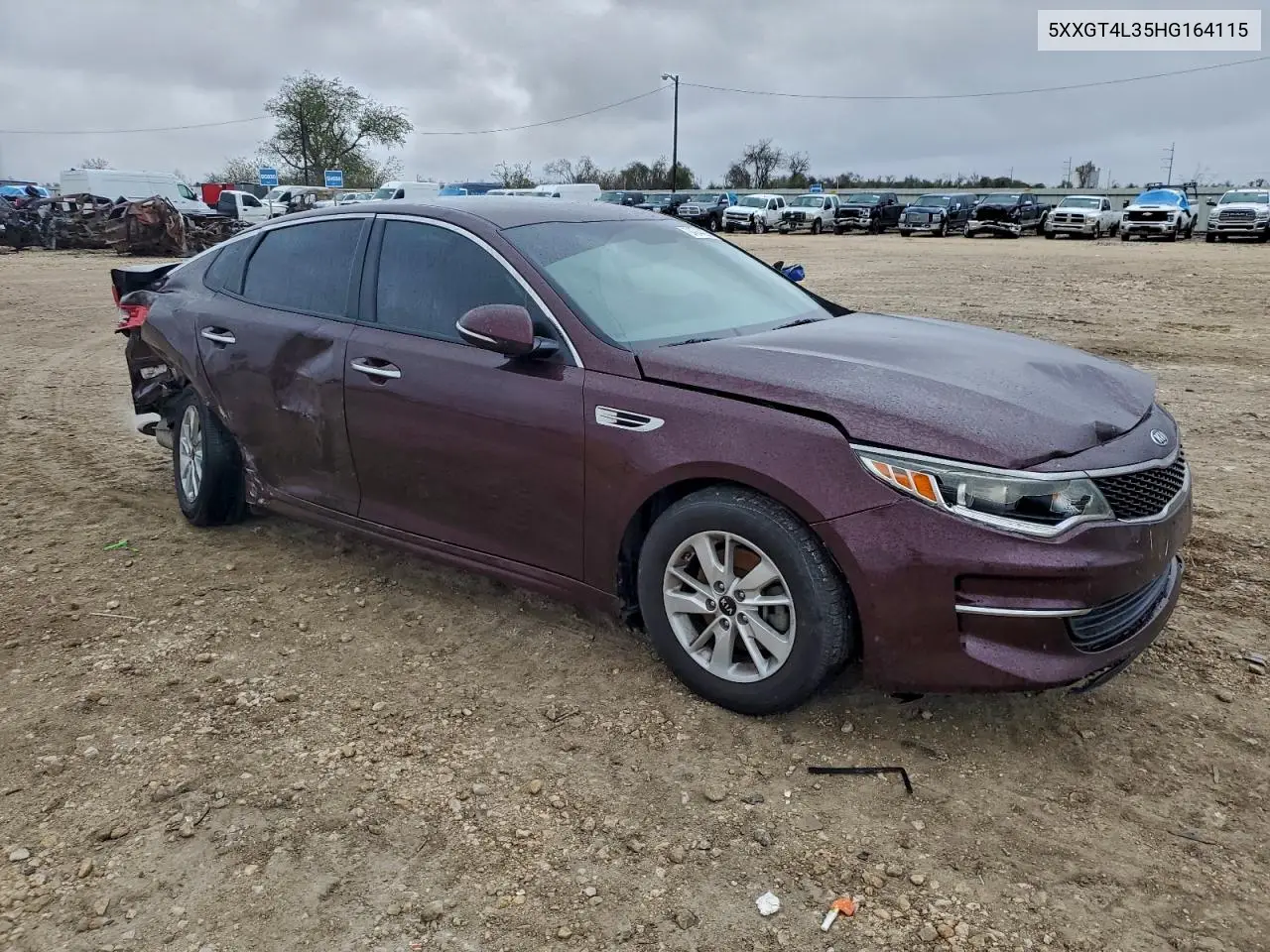 5XXGT4L35HG164115 2017 Kia Optima Lx