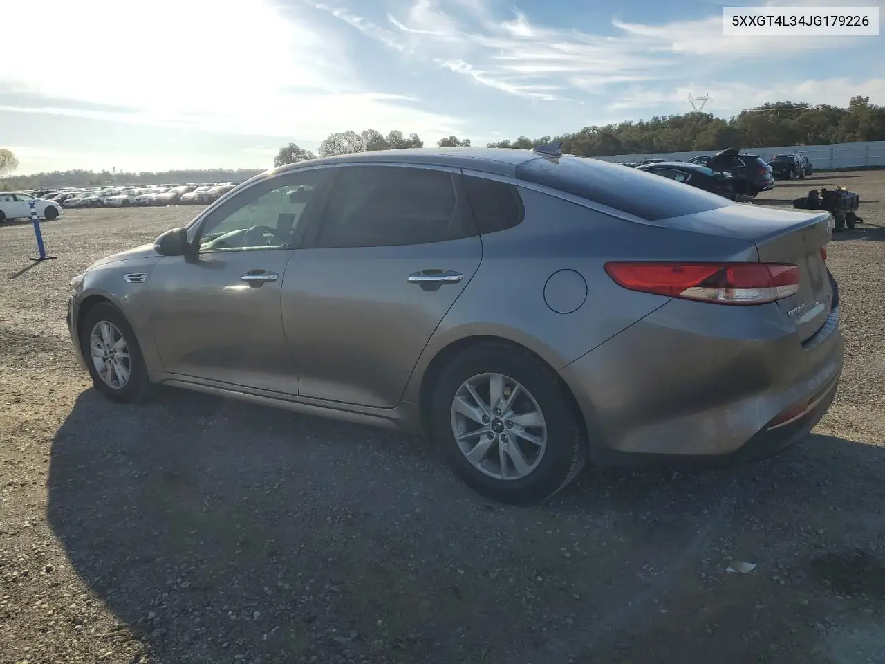 5XXGT4L34JG179226 2018 Kia Optima Lx
