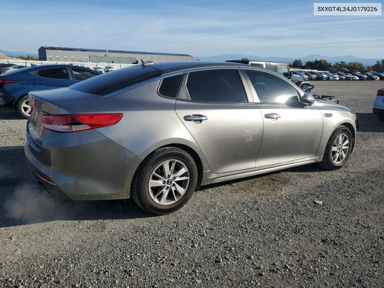5XXGT4L34JG179226 2018 Kia Optima Lx