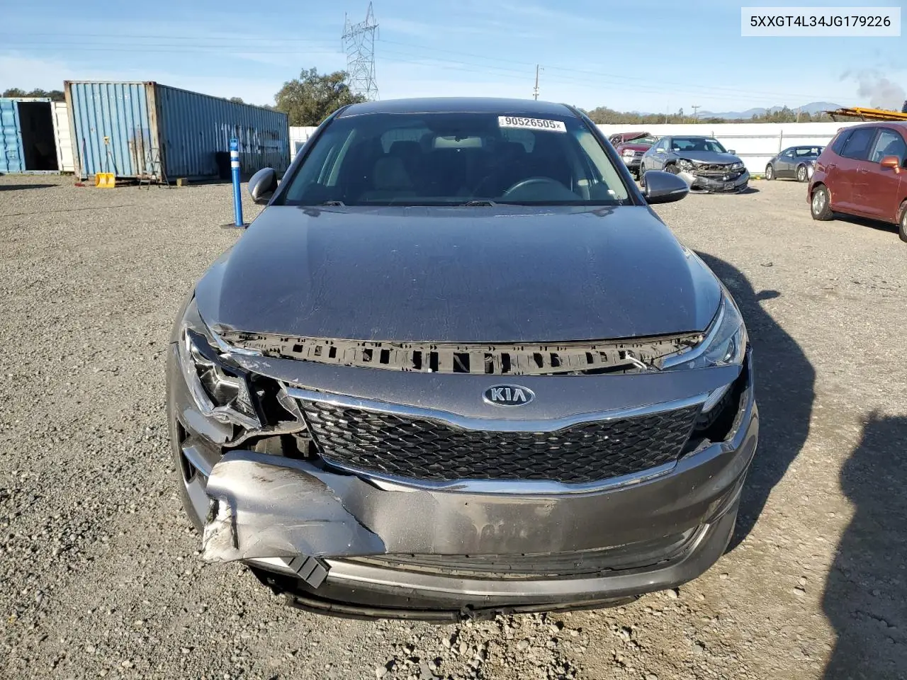 5XXGT4L34JG179226 2018 Kia Optima Lx