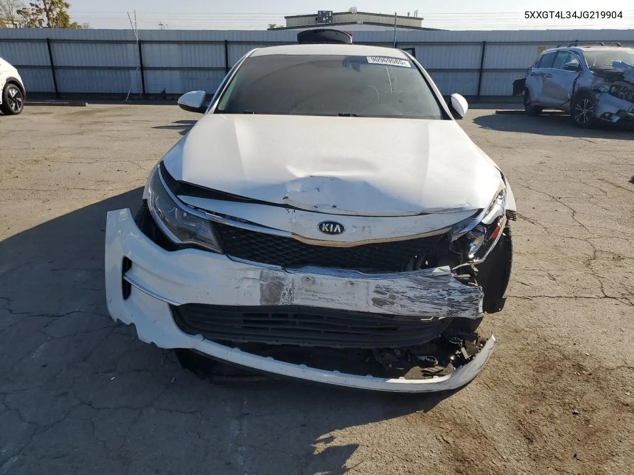5XXGT4L34JG219904 2018 Kia Optima Lx