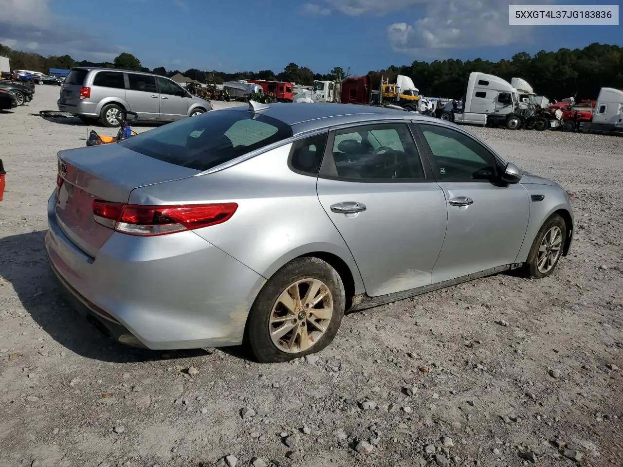 5XXGT4L37JG183836 2018 Kia Optima Lx