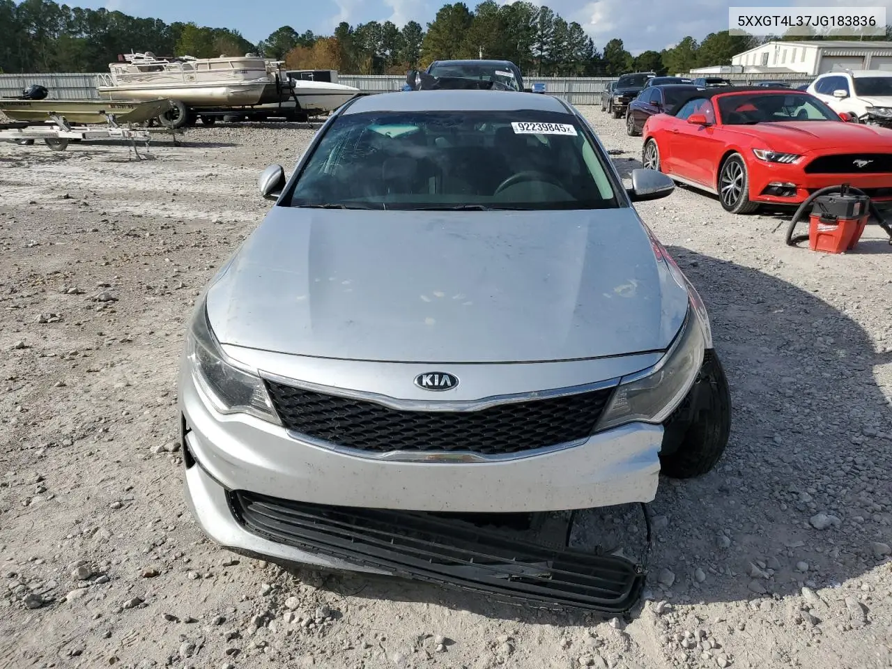 5XXGT4L37JG183836 2018 Kia Optima Lx