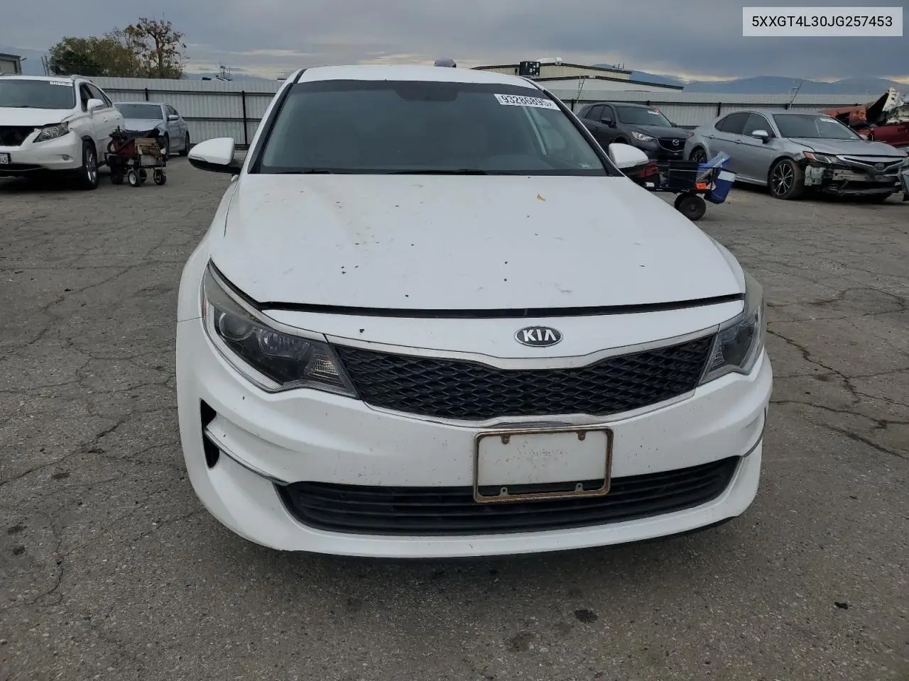 5XXGT4L30JG257453 2018 Kia Optima Lx