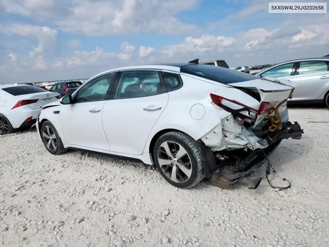 5XXGW4L29JG202658 2018 Kia Optima Sx