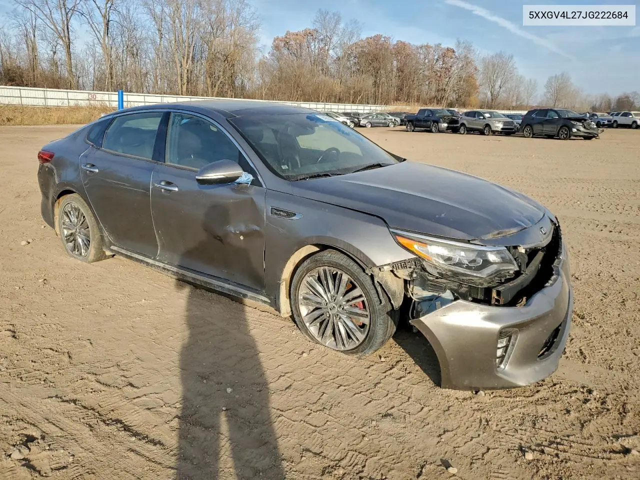 5XXGV4L27JG222684 2018 Kia Optima Sxl