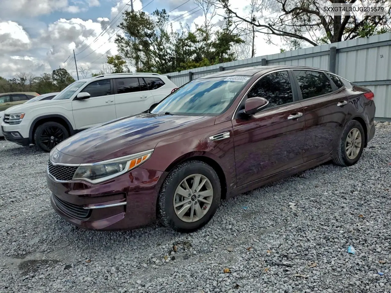5XXGT4L30JG235579 2018 Kia Optima Lx