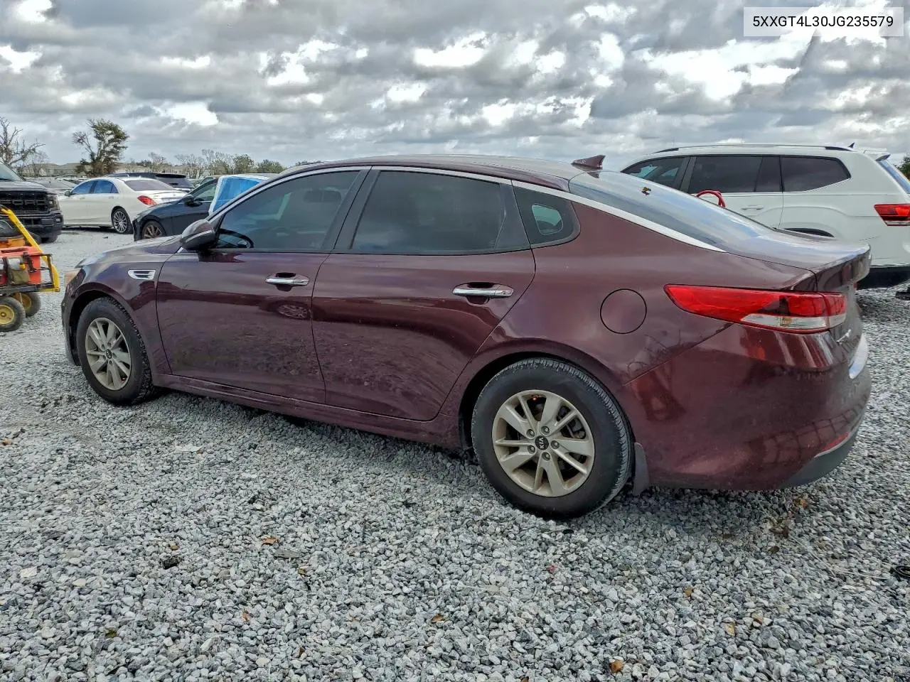 5XXGT4L30JG235579 2018 Kia Optima Lx