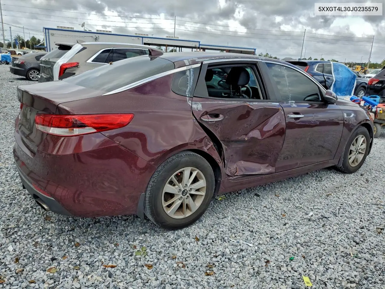 5XXGT4L30JG235579 2018 Kia Optima Lx