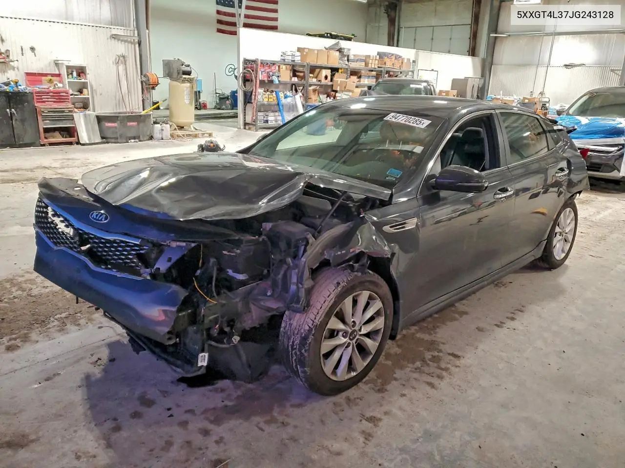 5XXGT4L37JG243128 2018 Kia Optima Lx