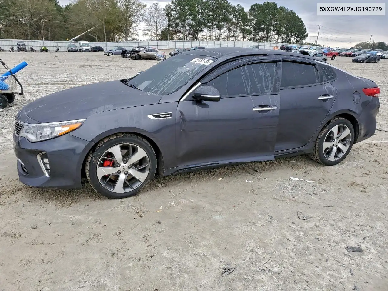 5XXGW4L2XJG190729 2018 Kia Optima Sx