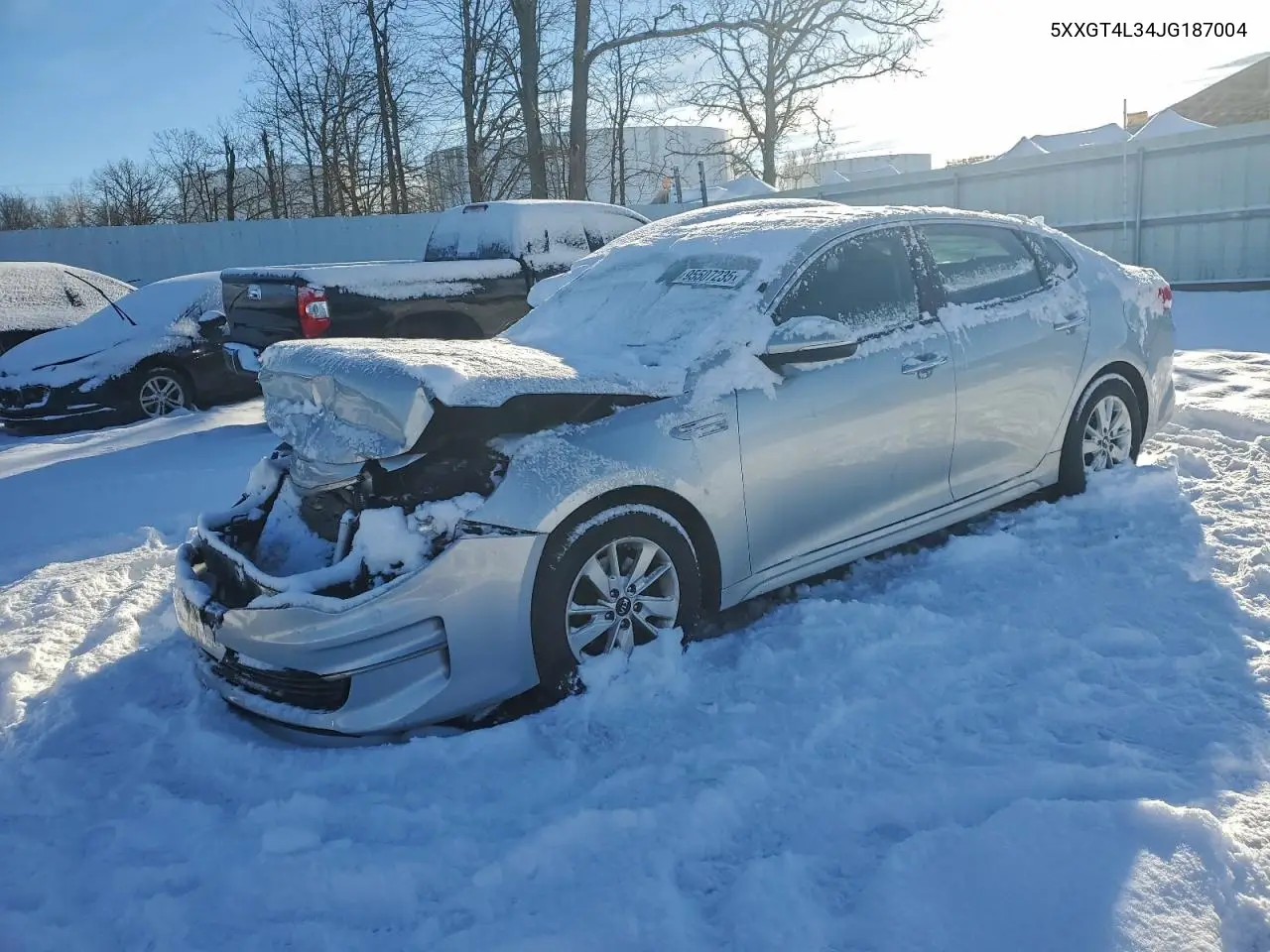 5XXGT4L34JG187004 2018 Kia Optima Lx
