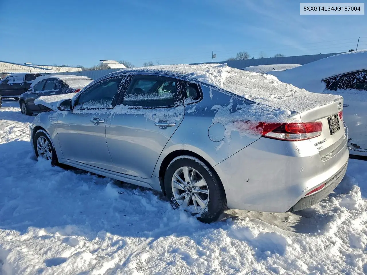 5XXGT4L34JG187004 2018 Kia Optima Lx