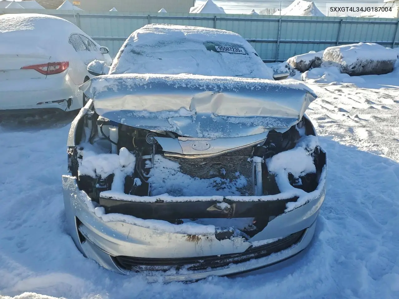 5XXGT4L34JG187004 2018 Kia Optima Lx
