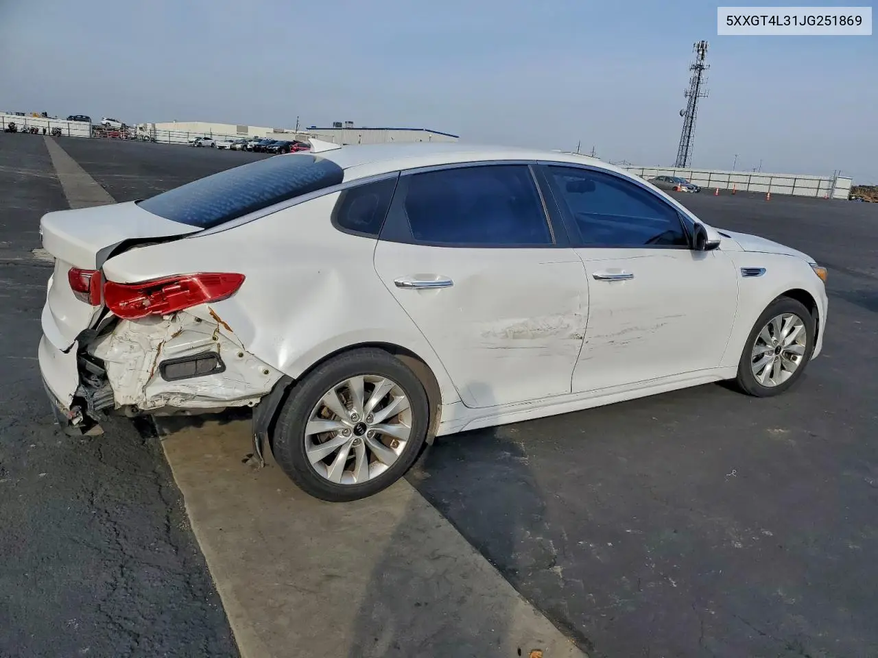 5XXGT4L31JG251869 2018 Kia Optima Lx