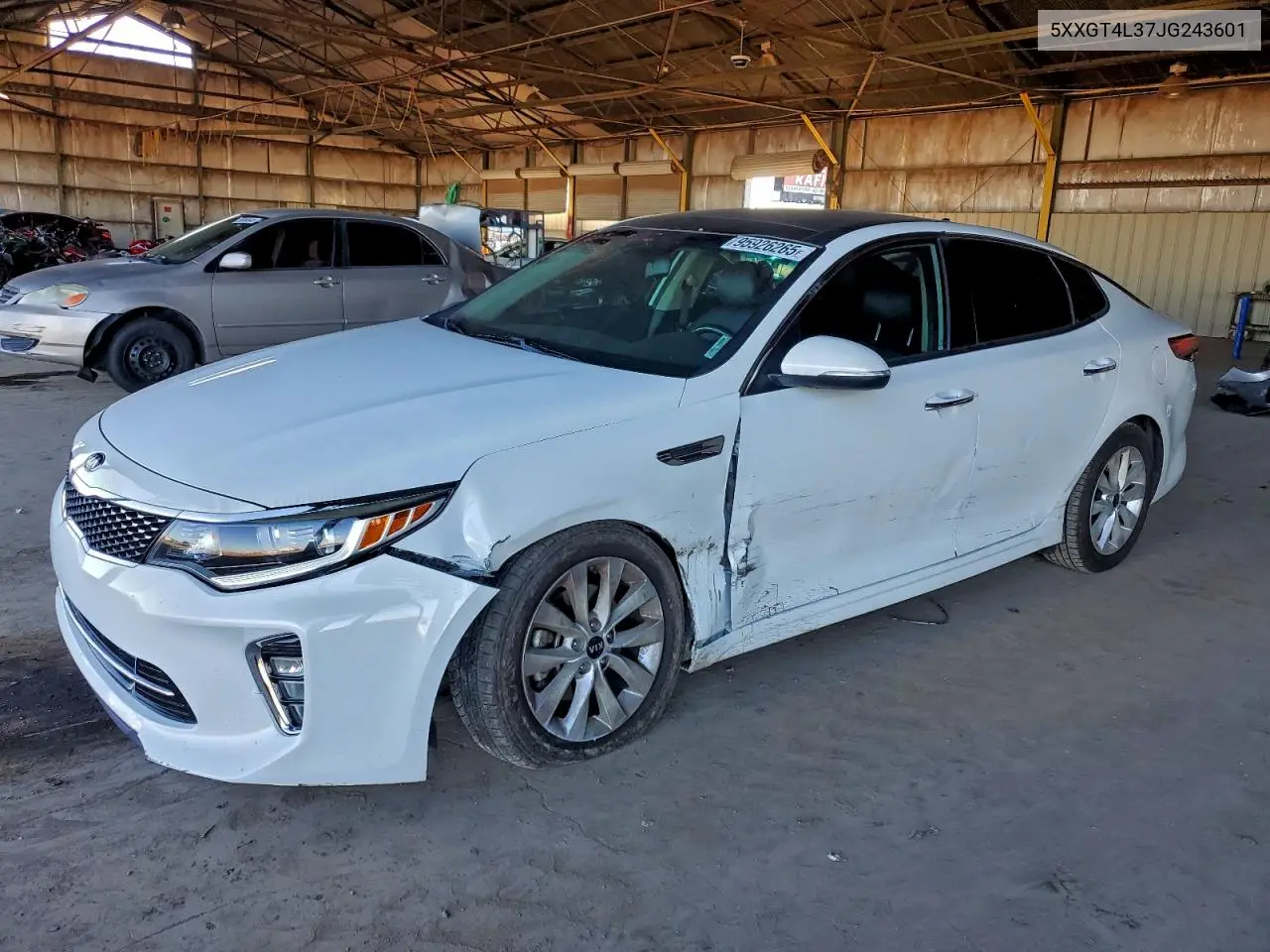 5XXGT4L37JG243601 2018 Kia Optima Lx