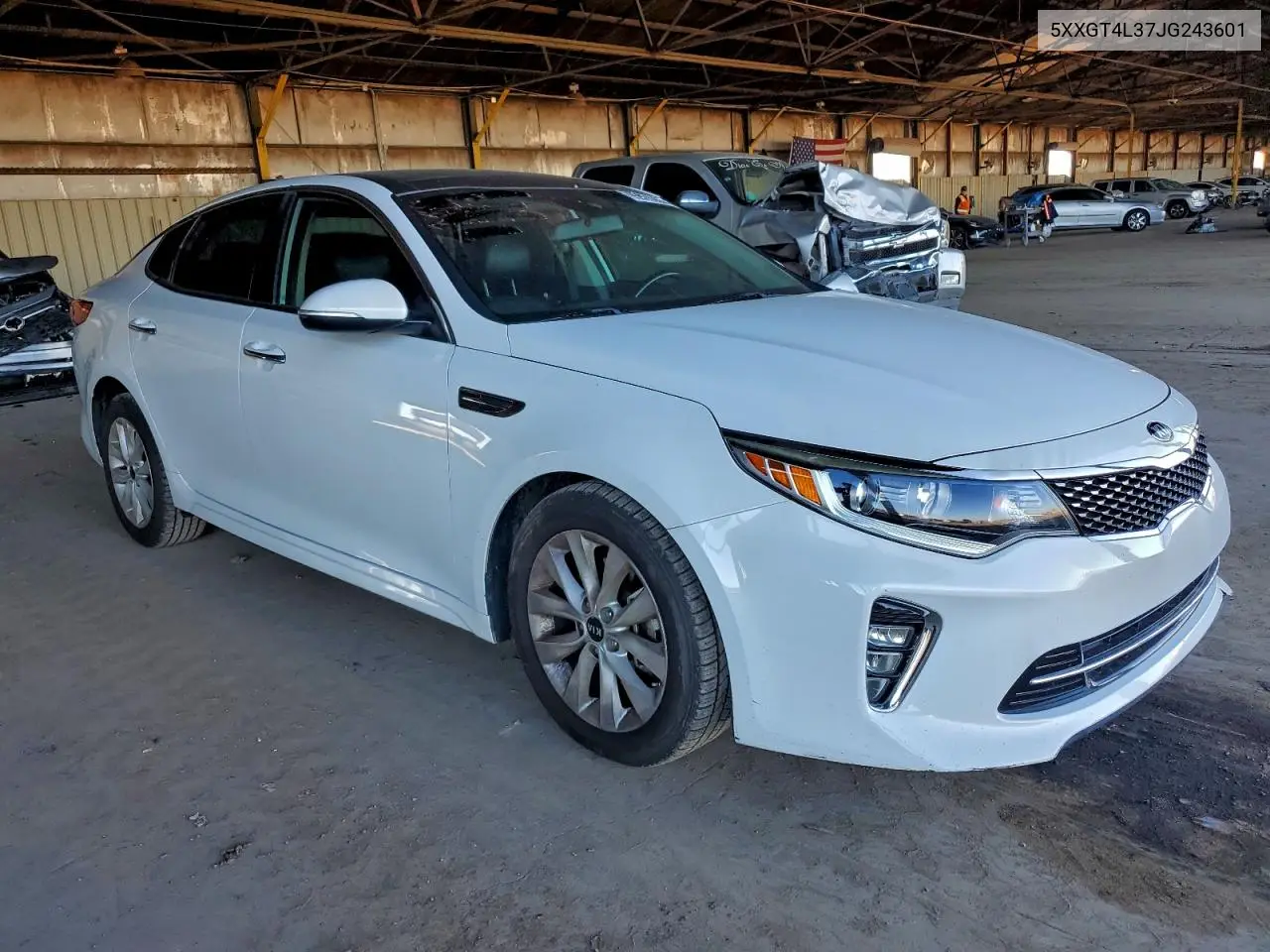 5XXGT4L37JG243601 2018 Kia Optima Lx