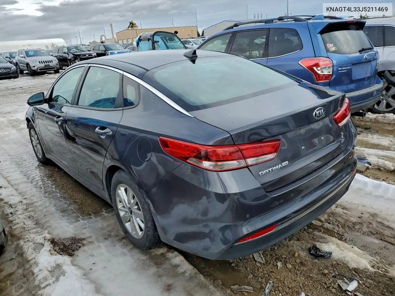 KNAGT4L33J5211469 2018 Kia Optima Lx