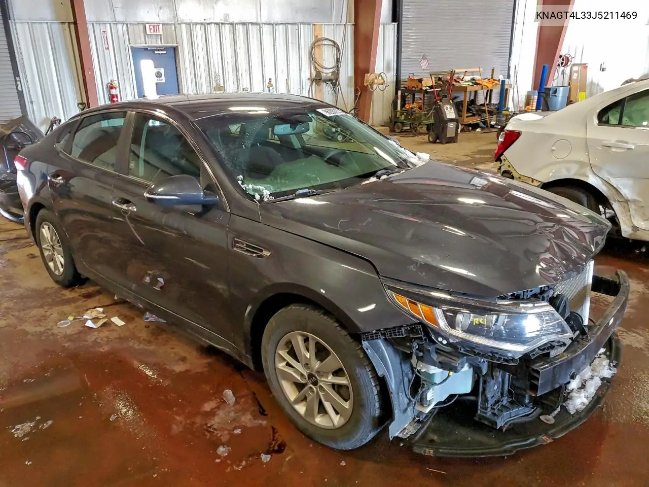 KNAGT4L33J5211469 2018 Kia Optima Lx