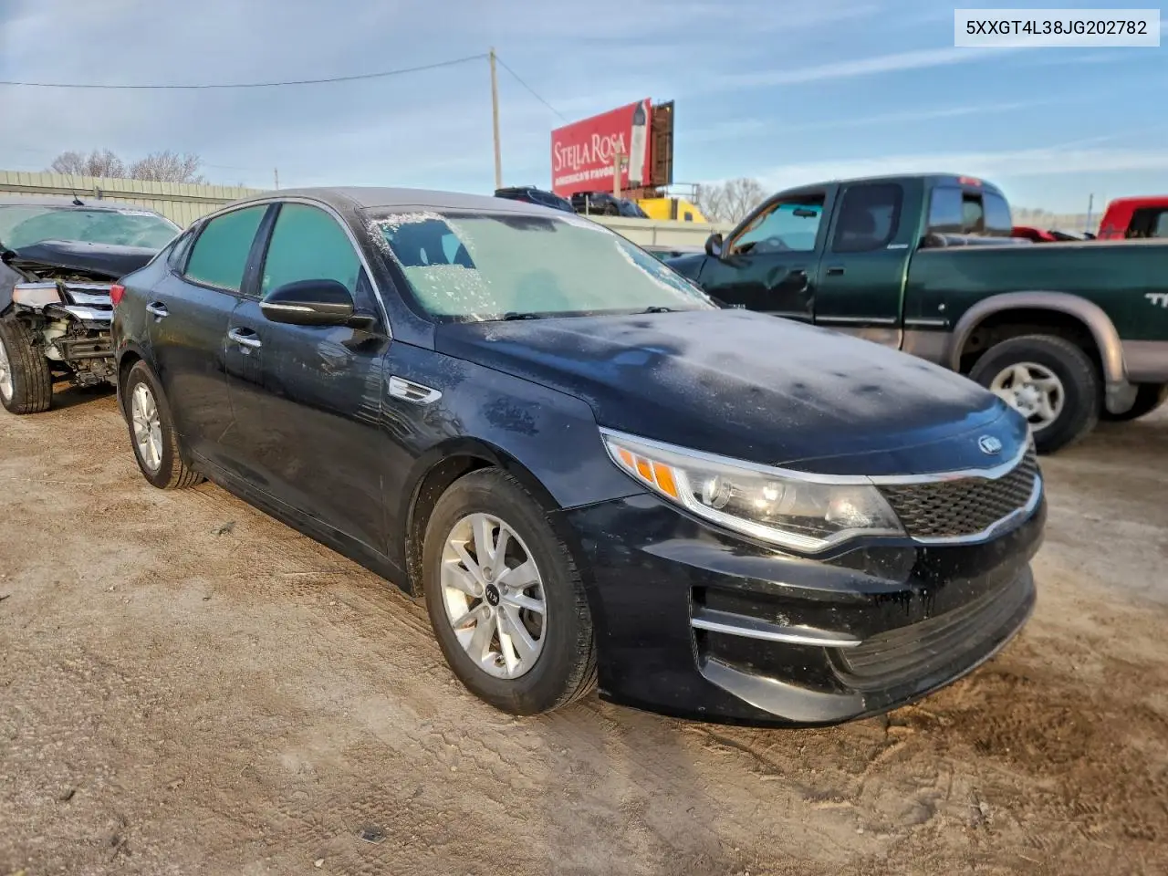 5XXGT4L38JG202782 2018 Kia Optima Lx