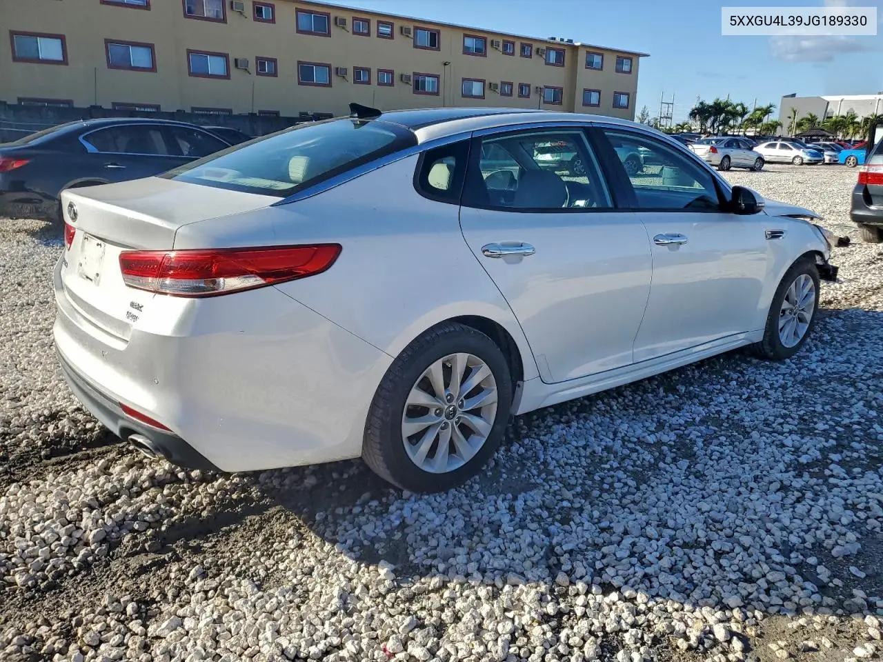 5XXGU4L39JG189330 2018 Kia Optima Ex