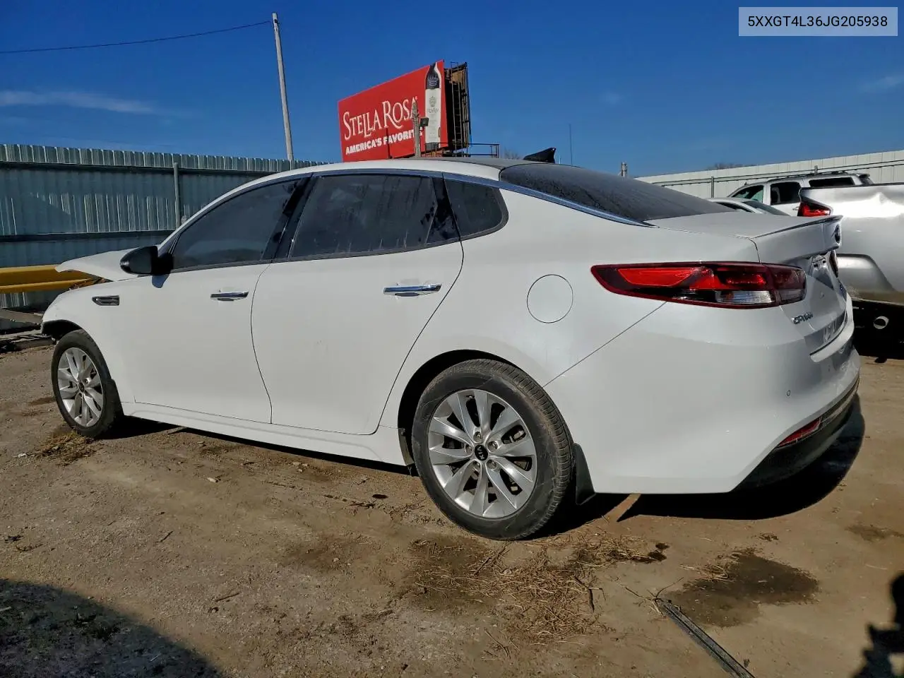 5XXGT4L36JG205938 2018 Kia Optima S