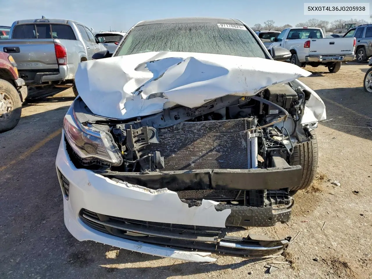 5XXGT4L36JG205938 2018 Kia Optima S